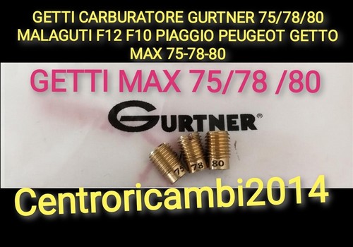 Getti carburatore gurtner - getti,