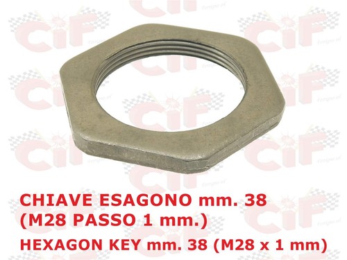 Dado frizione puleggia - dado, scooter